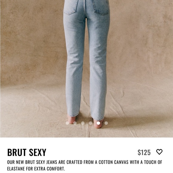 Brut Sexy Mid-Rise Jeans - Picture 1 of 10